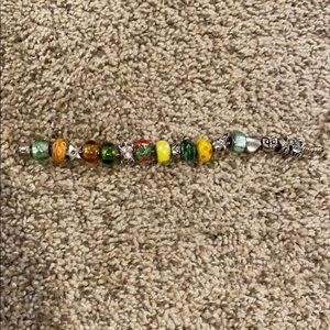 Pandora like charm bracelet.